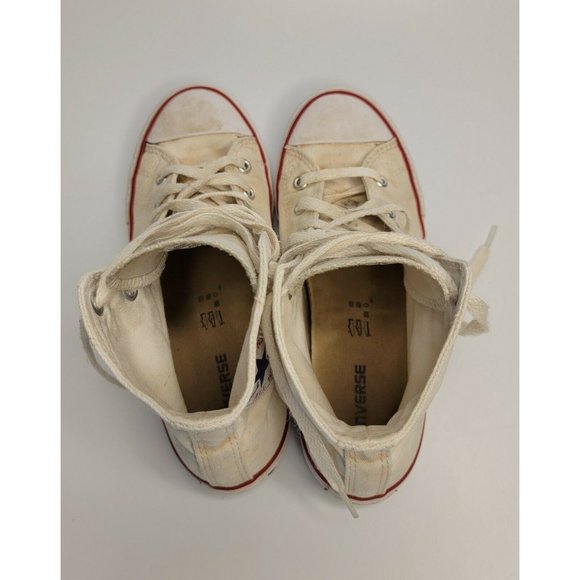 VINTAGE CONVERSE CHUCK TAYLOR ALL STAR HIGH TOP SHOES POST 2001 YOUTH SIZE 3 - Picture 6 of 10